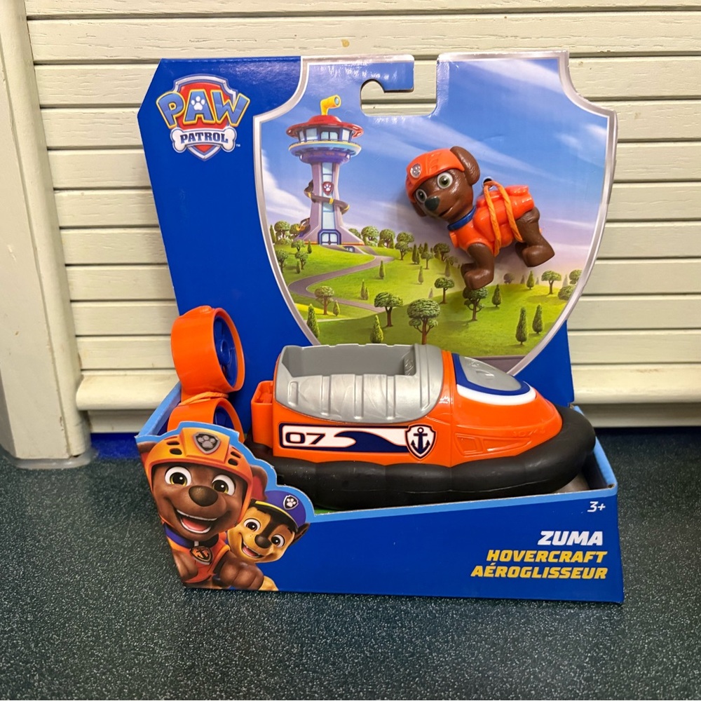 Paw Patrol Zuma's Orange Hovercraft Vehicle. *Must be bundled.
